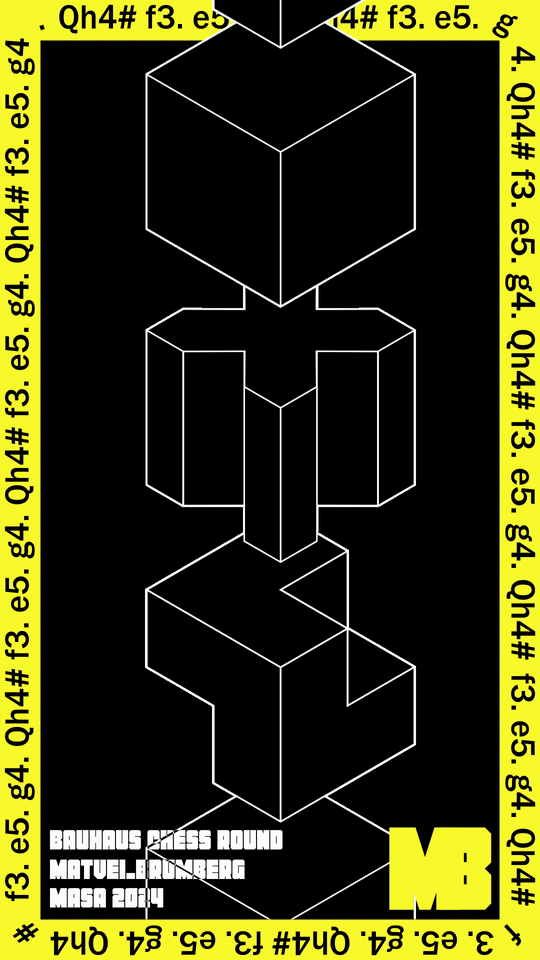 "Bauhaus Chess Round" Animation
