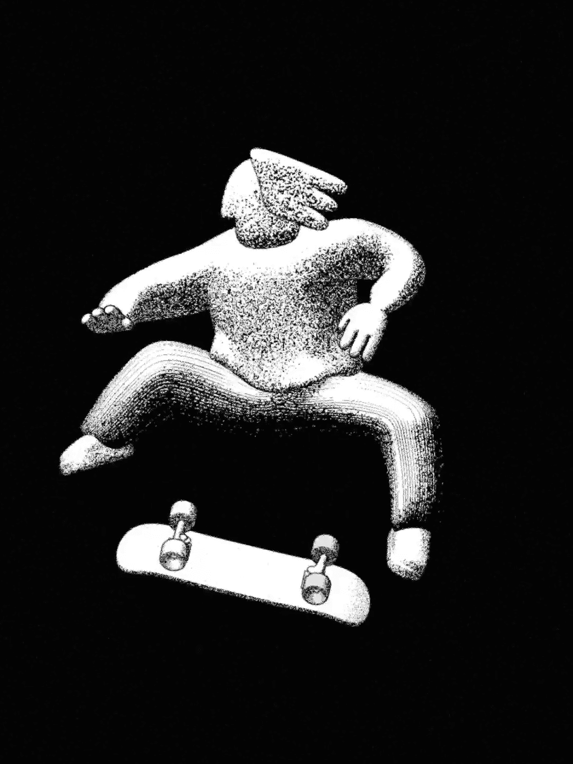 "Kickflip" Static frame
